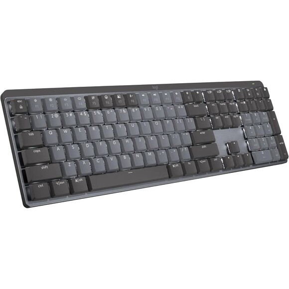 Logitech MX Mechanical Wireless Illuminated Performance Keyboard Tactile Quiet - Picture 1 of 16
